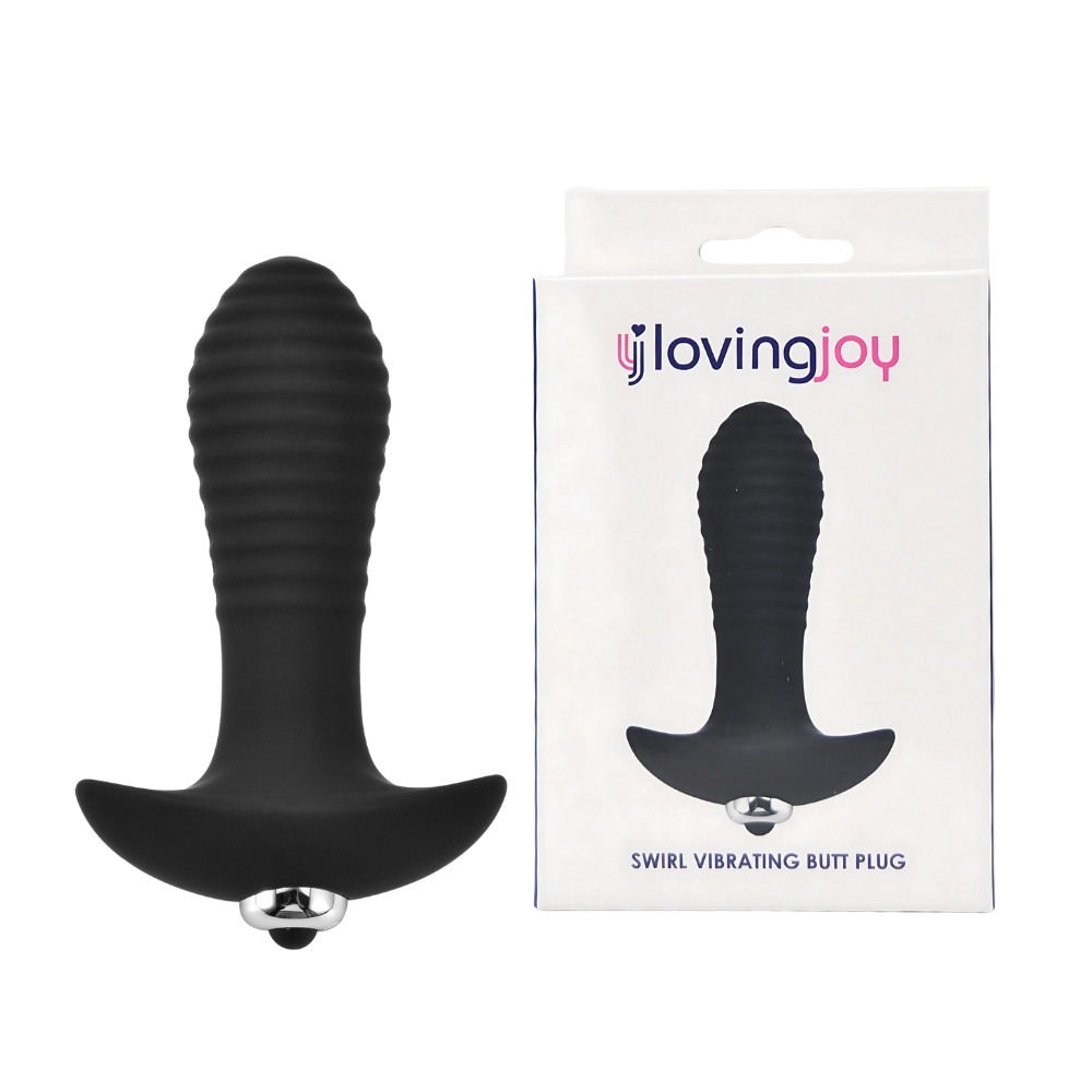 Loving Joy Swirl 7 Function Vibrating Butt Plug