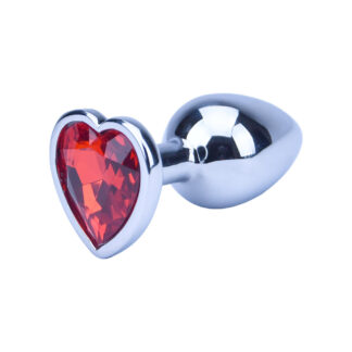 Precious Metals Heart Shaped Butt Plug