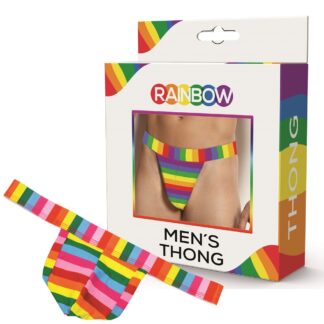 Rainbow Men's Thong
