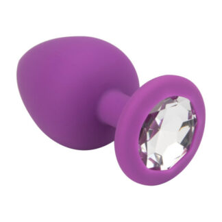 Jewelled Silicone Butt Plug