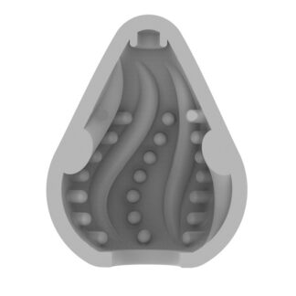 Rev-Sleeves Egg-Shaped Masturbator Spiral