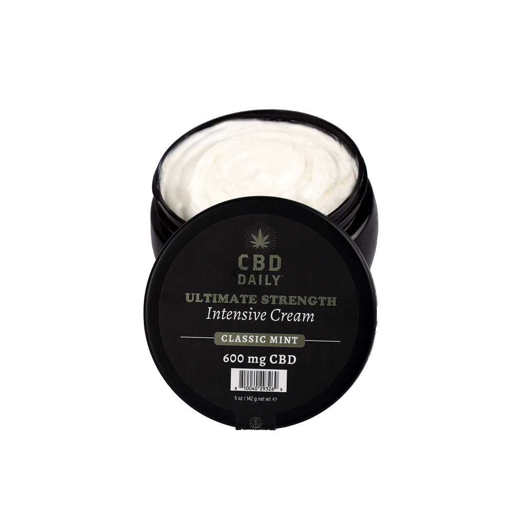 Earthly Body CBD Daily Ultimate Strength Intensive Cream Classic Mint 142g